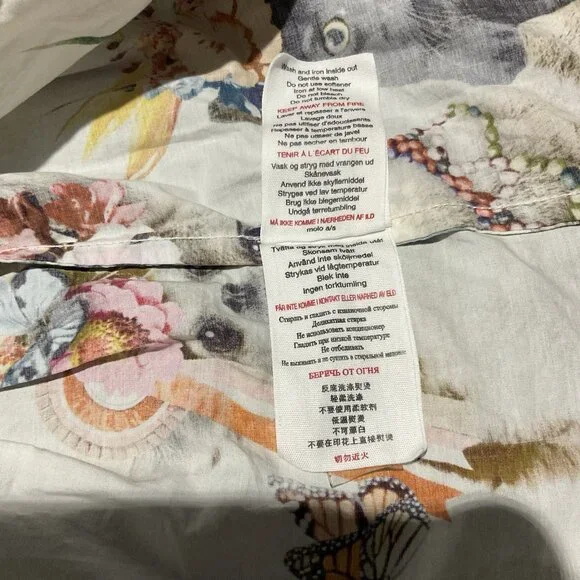 Molo Girls Cassandra Party Animals Dress Ribbed Long Sleeve 7-8 Years Old - Picture 6 of 12